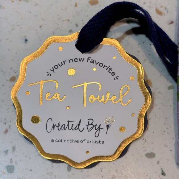 Moon Tiger Tea Towel by Artist Laura Marr - Picture 6 of 11